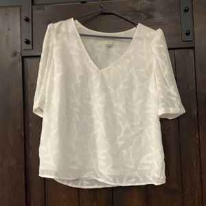 White A New Day blouse size medium